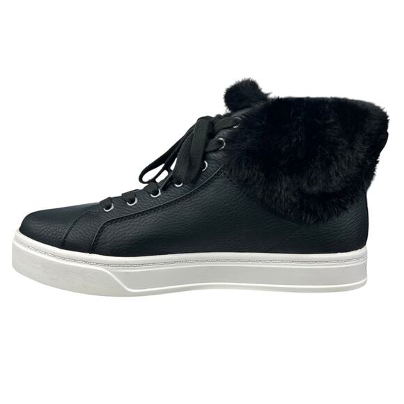 Koolaburra X UGG Women’s Sundell Black Cuffed Sneaker Boot Size US 10 - Picture 2 of 10